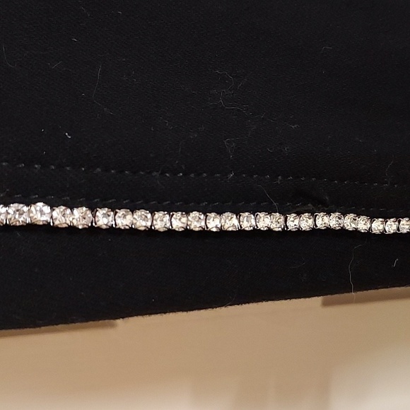 Veronica Beard Debbie Skinny Jeans with Rhinestones - Picture 7 of 12